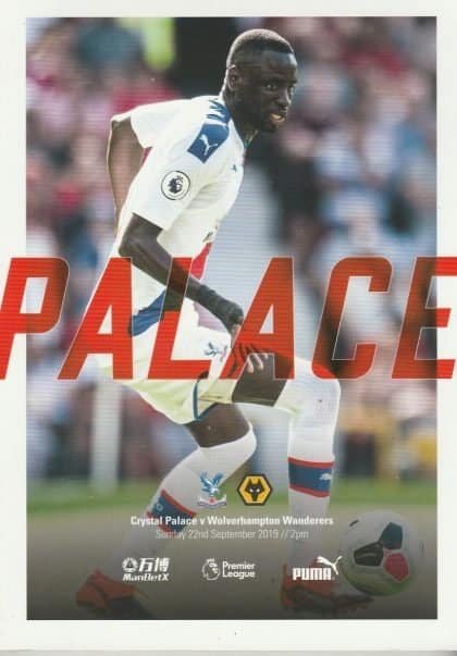 Crystal Palace v Wolverhampton Wanderers 22-Sep-2019