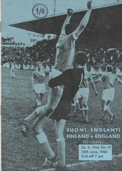 Finland v England 26-Jun-1966