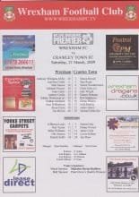 Wrexham v Crawley Town 21-Mar-2009