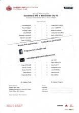 Sunderland v Manchester City 10-Nov-2013