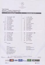 Viktoria Plzen v Manchester City 17-Sep-2013