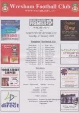 Wrexham v Northwich Victoria 27-Jan-2009