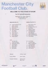 Manchester City v Wigan Athletic  09-Mar-2014