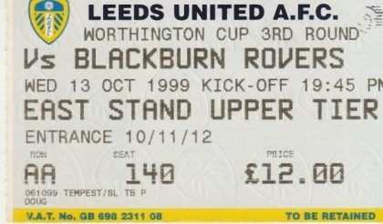 Leeds United v Blackburn Rovers 13-Oct-1999
