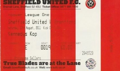 Sheffield United v Brentford 13-Aug-2011