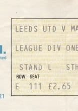Leeds United v Manchester City  1979-80