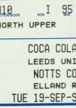 Leeds United v Notts County 19-Sep-1995