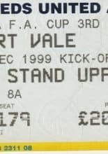 Leeds United v Port Vale 12-Dec-1999