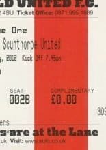 Sheffield United v Scunthorpe United 29-Feb-2012