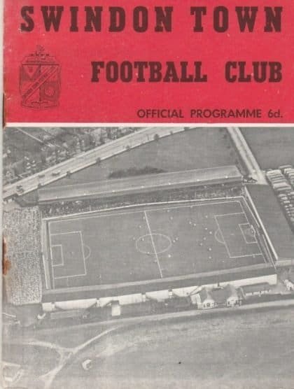 Swindon Town v All Star XI  21-May-1963