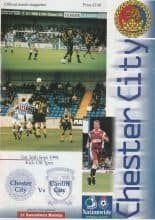 Chester City v Cardiff City 26-Sep-1998