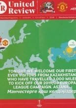 Manchester United v FC Astana 19-Sep-2019