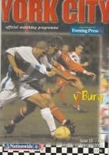 York City v Bury 22-Feb-2003