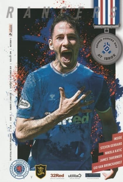 Glasgow Rangers v Livingston 14-Sep-2019