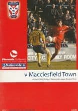York City v Macclesfield Town   04-Apr-2004