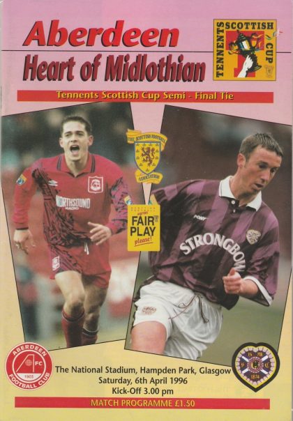 Aberdeen v Heart of Midlothian  06-Apr-1996