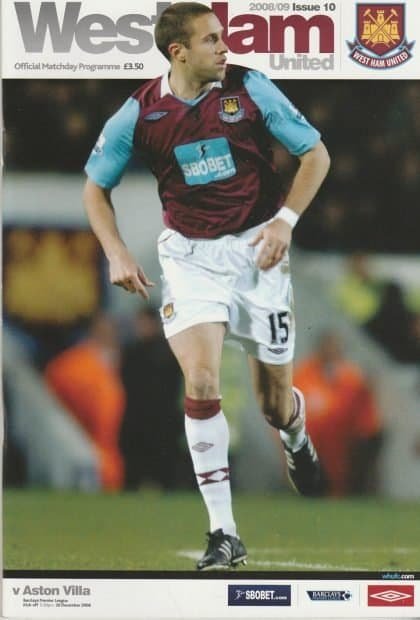 West Ham United v Aston Villa  20-Dec-2008