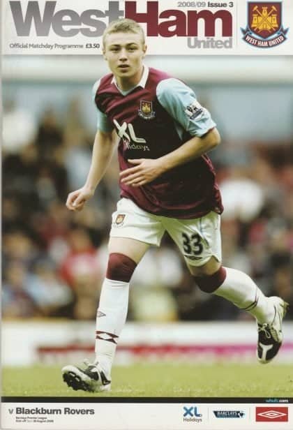 West Ham United v Blackburn Rovers 30-Aug-2008