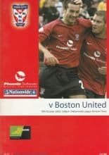 York City v Boston United 18-Oct-2003