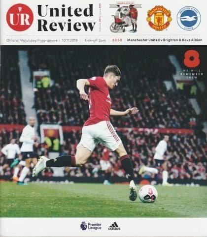 Manchester United v Brighton & Hove Albion  10-Nov-2019