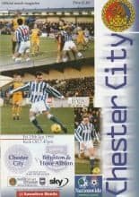 Chester City v Brighton & Hove Albion  15-Jan-1999
