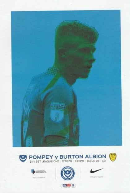 Portsmouth v Burton Albion   17-Sep-2019