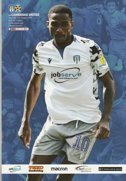 Colchester United v Cambridge United 17-Aug-2019