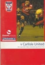 York City v Carlisle United 10-Jan-2004