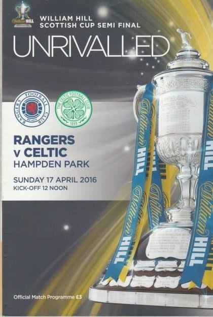 Glasgow Celtic v Glasgow Rangers 17-Apr-2016