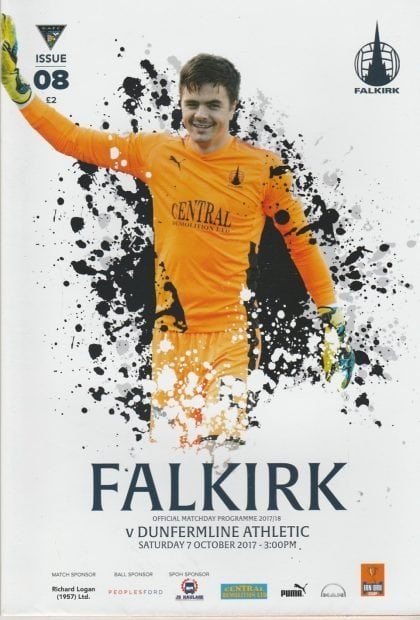 Falkirk v Dunfermline Athletic  07-Oct-2017