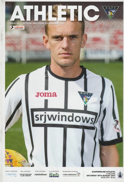 Dunfermline Athletic v Falkirk  19-Aug-2017