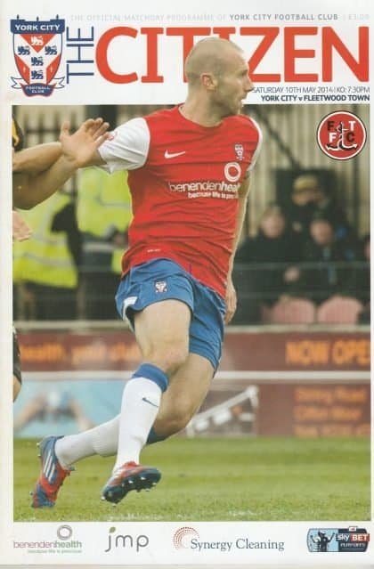 York City v Fleetwood Town 10-May-2014