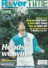 Blackburn Rovers v Gillingham 25-Nov-2000