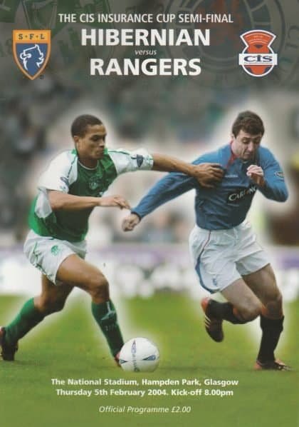 Hibernian v Glasgow Rangers 05-Feb-2004