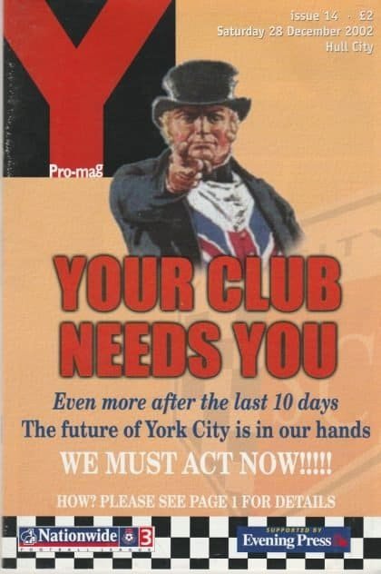 York City v Hull City 28-Dec-2002