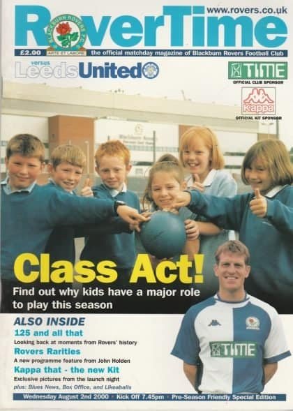 Blackburn Rovers v Leeds United 02-Aug-2000