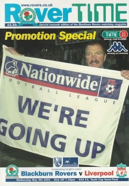 Blackburn Rovers v Liverpool 09-May-2001