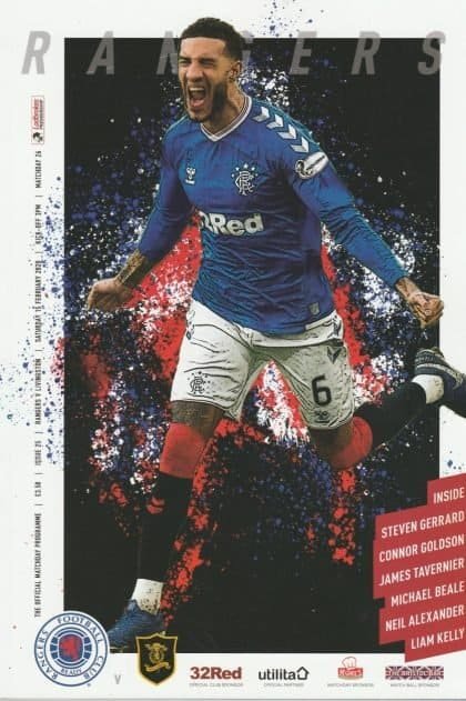 Glasgow Rangers v Livingston 15-Feb-2020