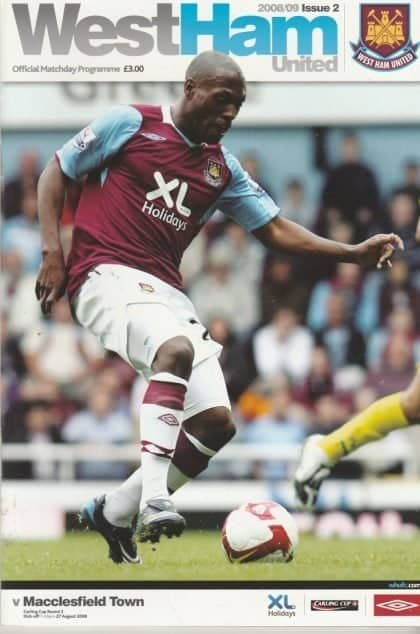 West Ham United v Macclesfield Town 27-Aug-2008
