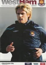 West Ham United v Manchester City  01-Mar-2009