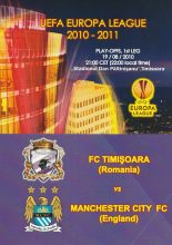 FC Timisoara v Manchester City  19-Aug-2010