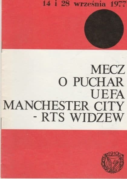 Widzew Lodz v Manchester City 14-Sep-1977