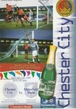 Chester City v Mansfield Town 28-Dec-1998