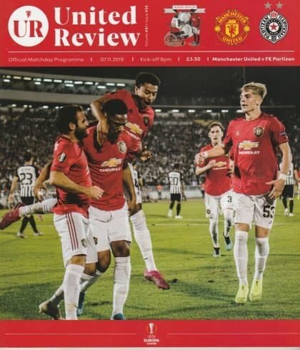 Manchester United v Partizan Belgrade 07-Nov-2019