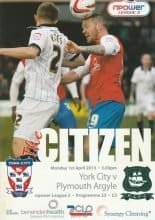 York City v Plymouth Argyle 01-Apr-2013