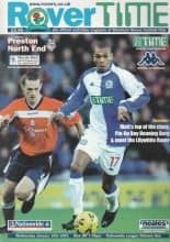 Blackburn Rovers v Preston North End 10-Jan-2001