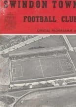 Swindon Town v Port Vale  16-Mar-1963
