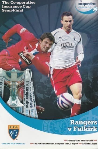 Glasgow Rangers v Falkirk   27-Jan-2009