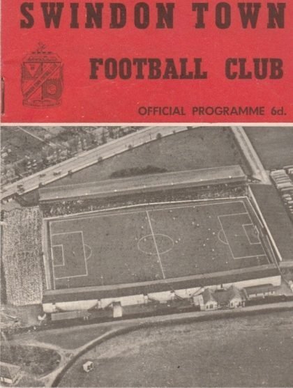 Swindon Town v Reading  20-Oct-1962
