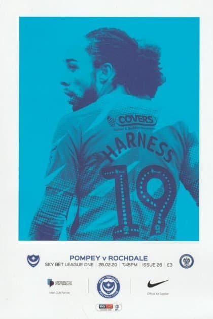 Portsmouth v Rochdale  28-Feb-2020